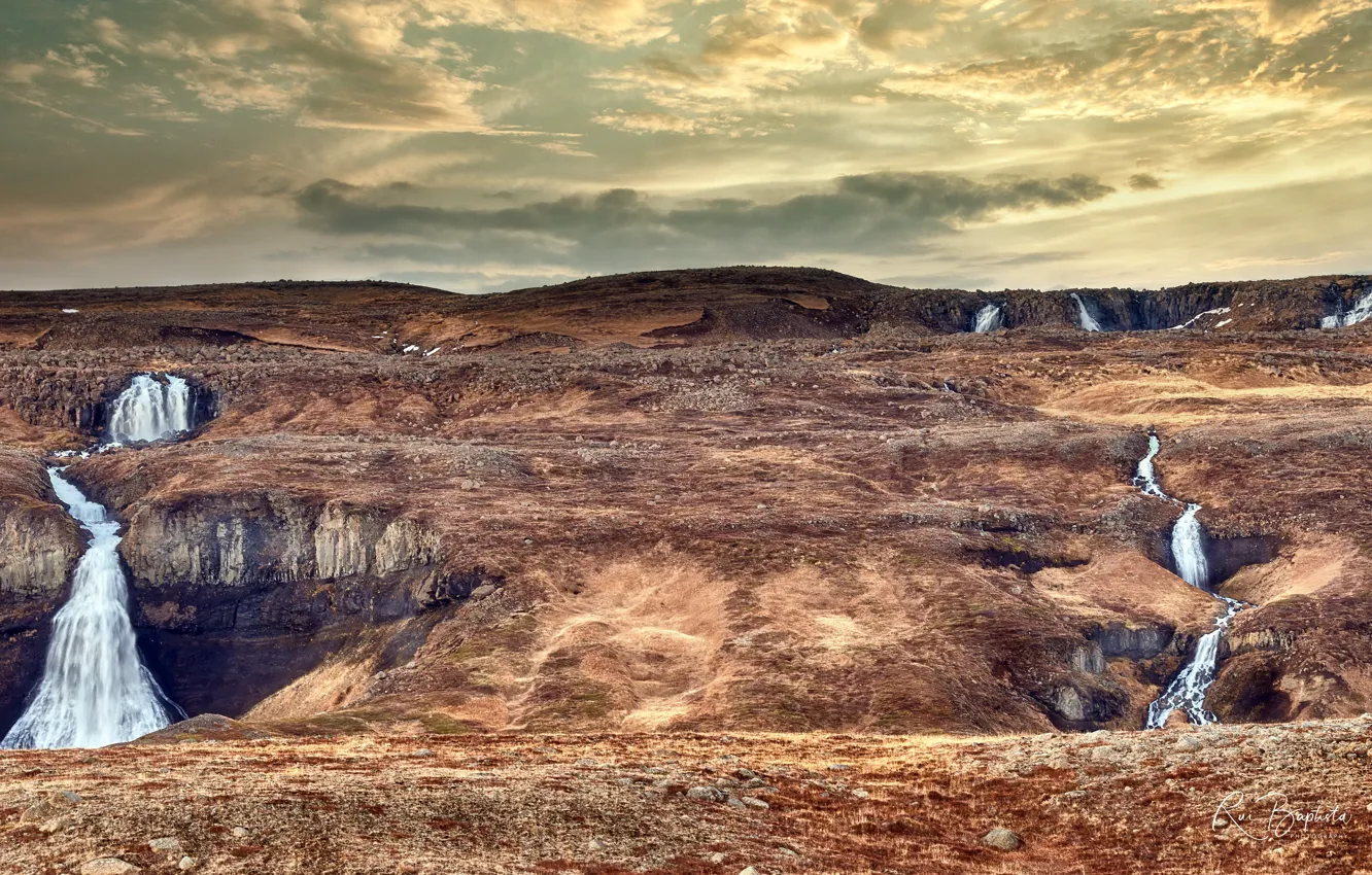 Фото обои пейзаж, природа, The Land Of The Waterfalls