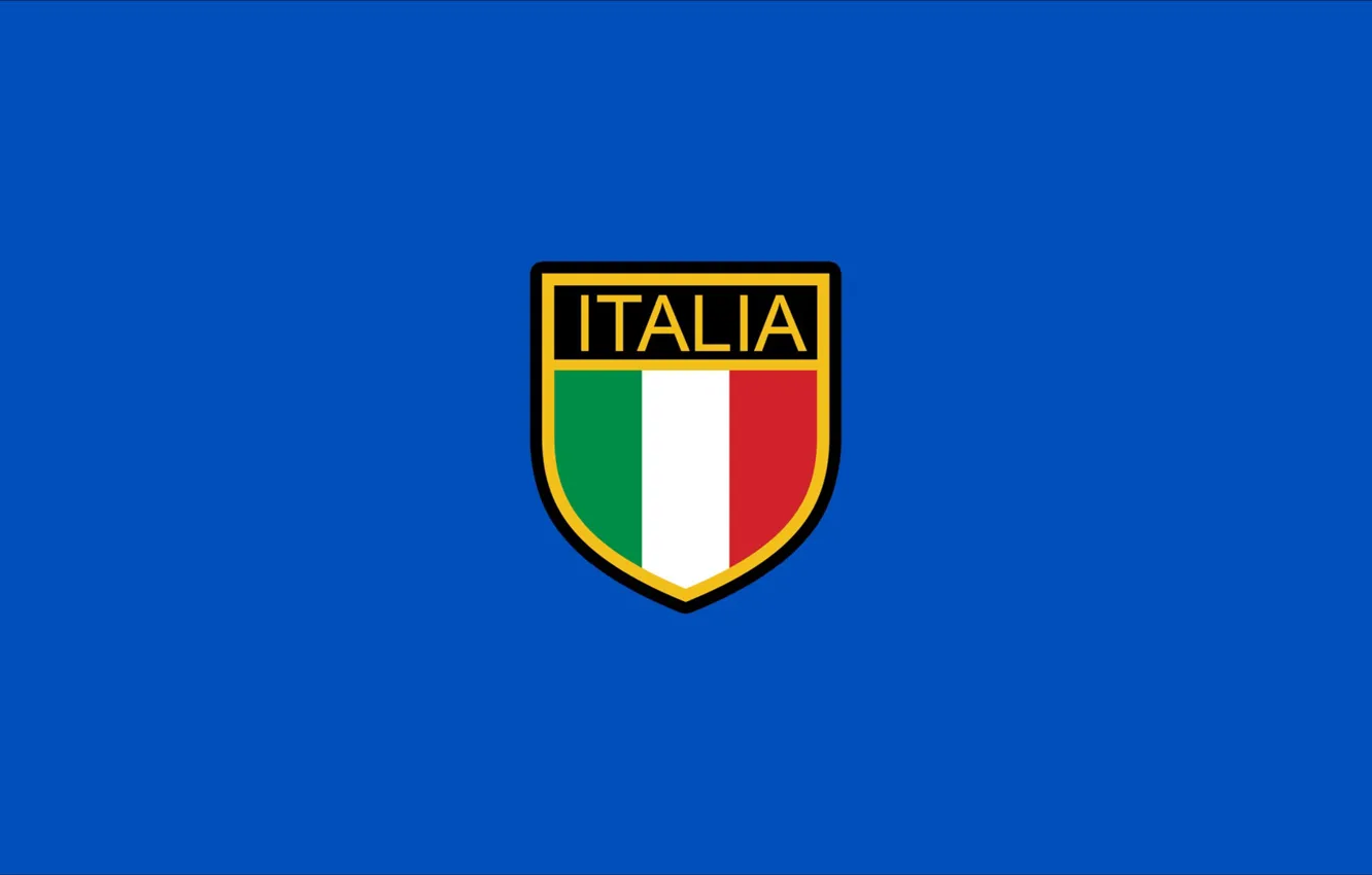 Фото обои logo, italia, style, blue, tricolor, national, italy, flag
