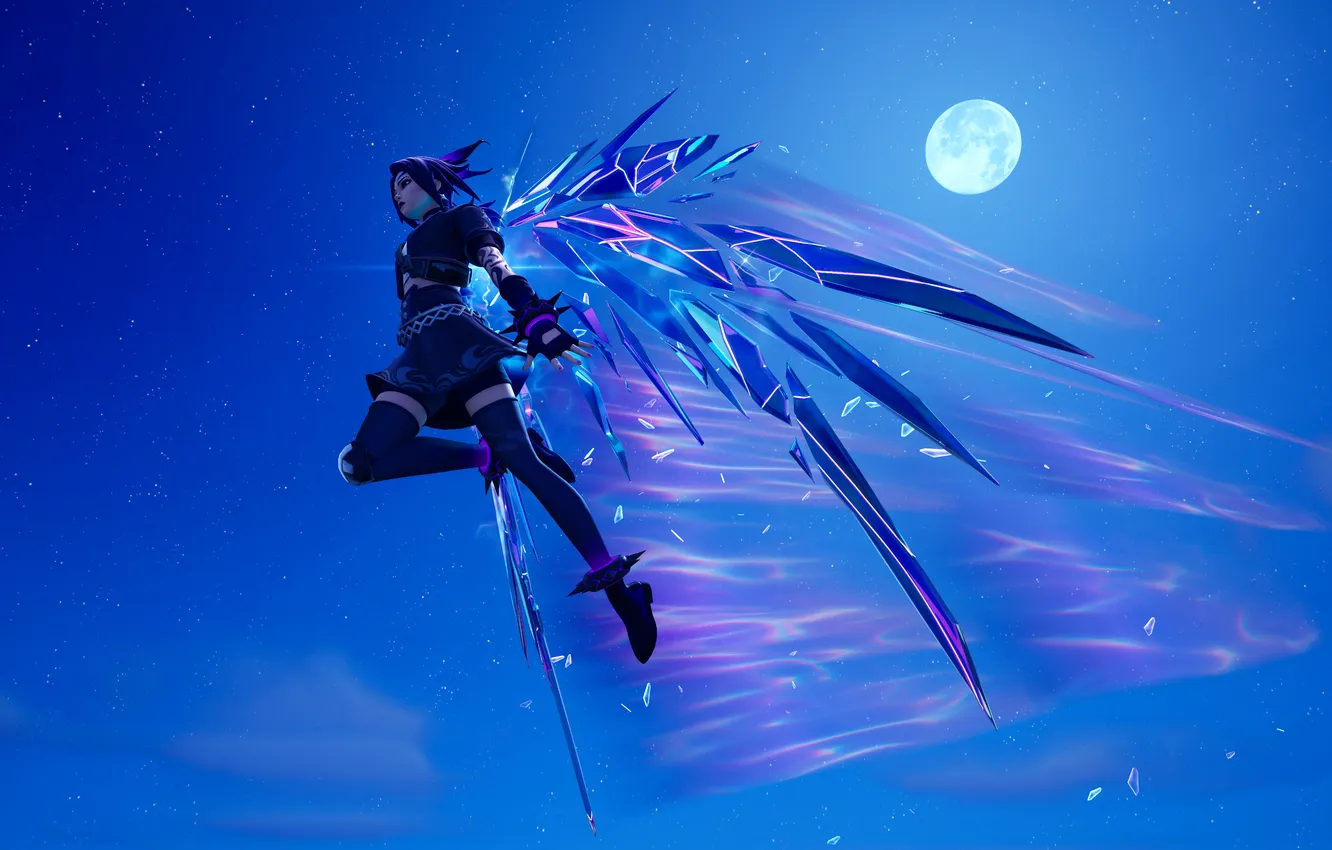 Фото обои Desktop, Games, Background, Fortnite, 3840x2160, Wallpaper 4k