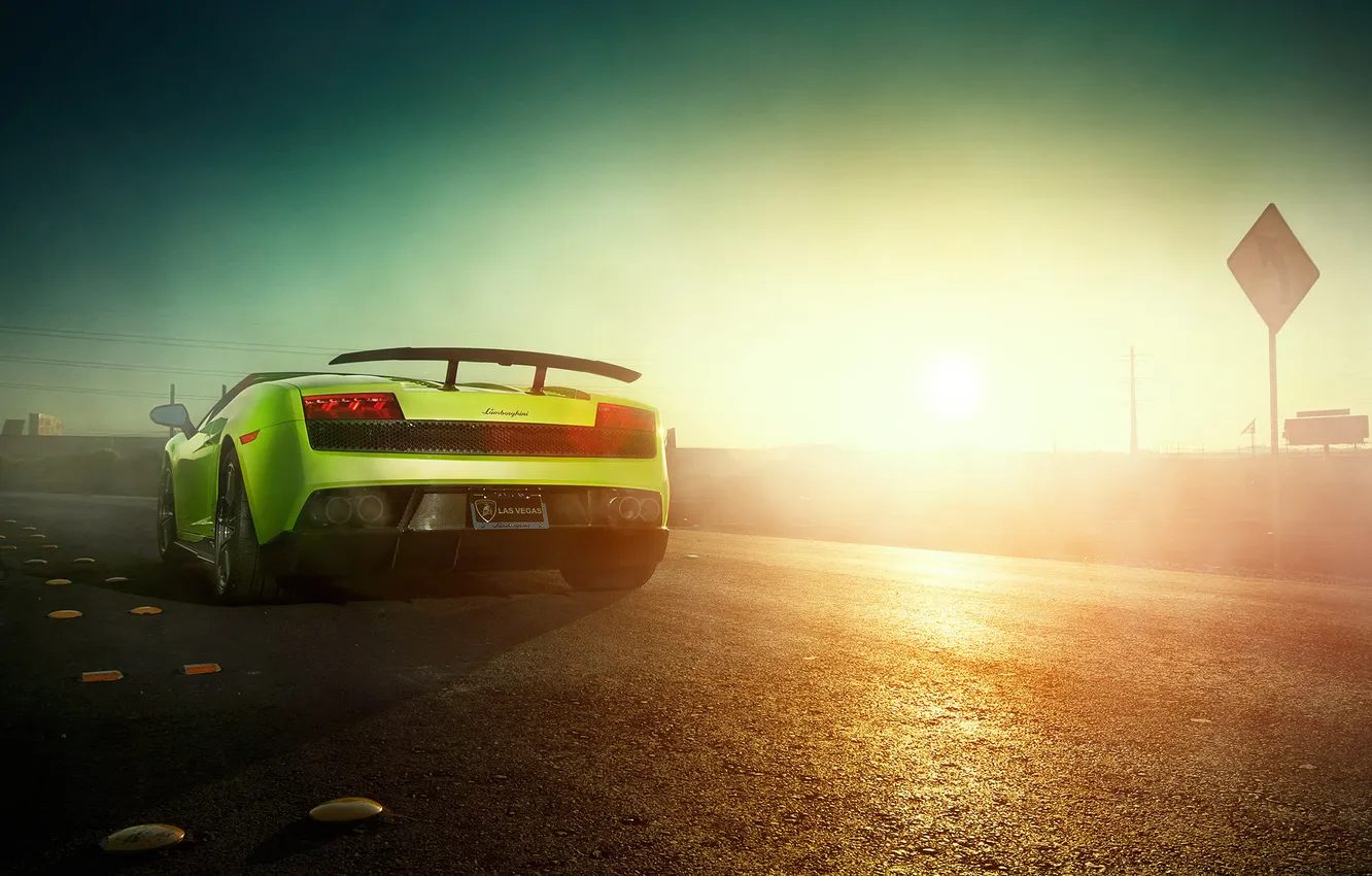 Фото обои Lamborghini, LP560, Performante
