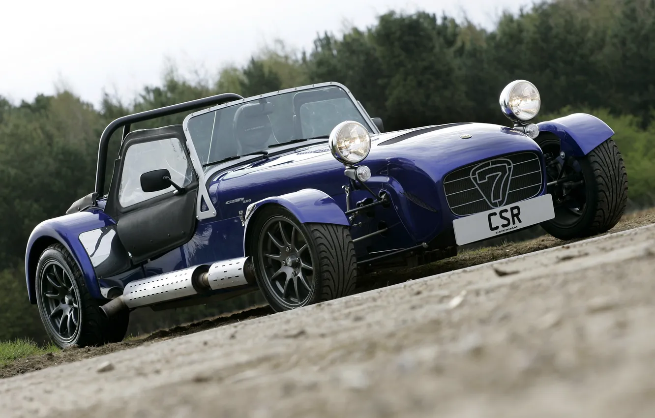 Фото обои sportcar, 2004, спортивный автомобиль, Caterham Cars, Caterham Seven CSR 260