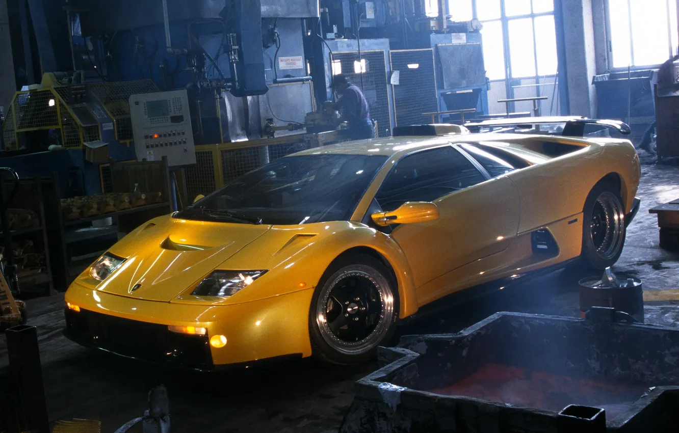 Фото обои Lamborghini, суперкар, автомобиль, красивый, Diablo, ламборгини