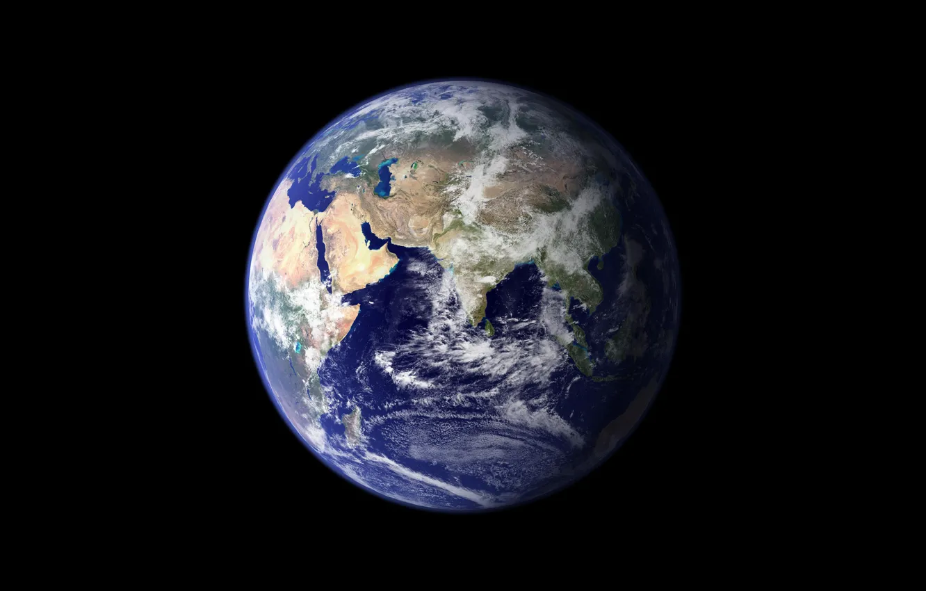 Фото обои космос, земля, пейзажи, вид, планета, земной шар