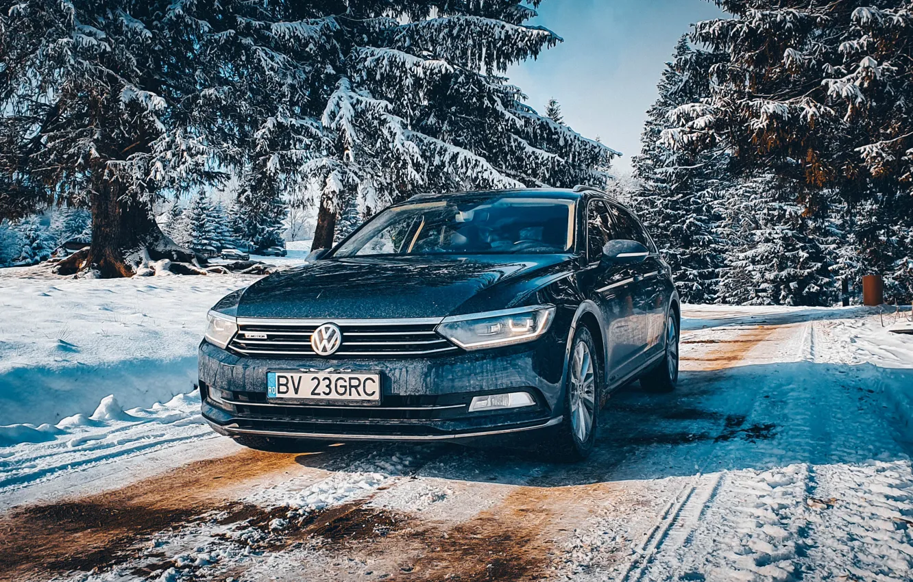 Фото обои Volkswagen, Car, Passat, Variant, Cosmin Grosu, B8
