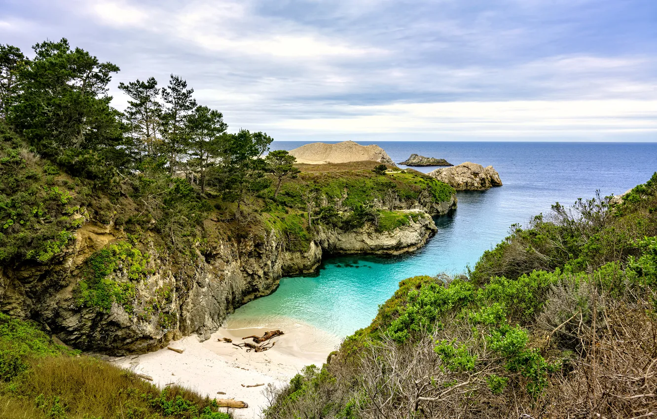Фото обои United States, California, Carmel Highlands