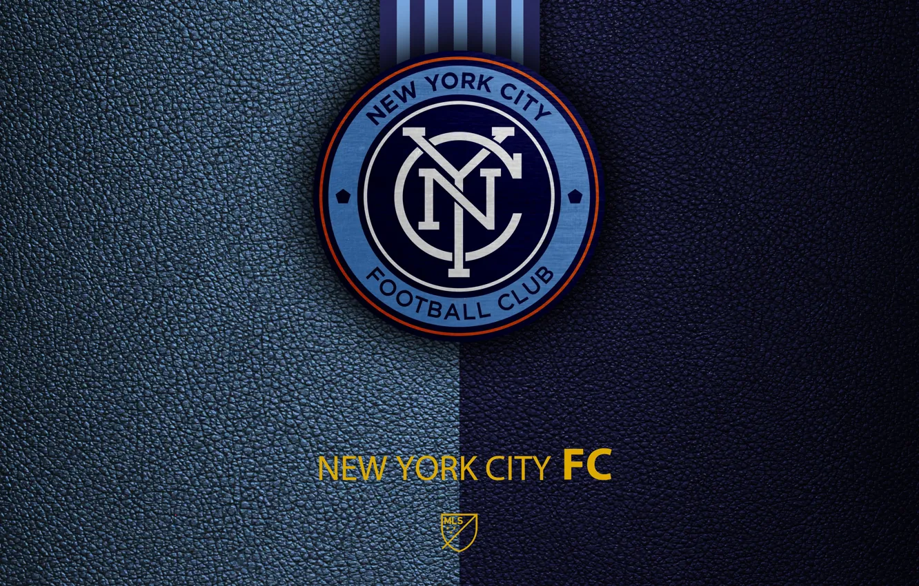 Фото обои wallpaper, sport, logo, New York City, football, MLS