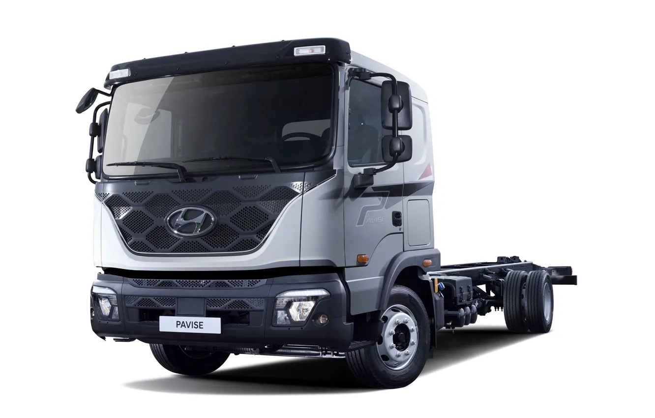 Фото обои белый фон, Hyundai, Pasive