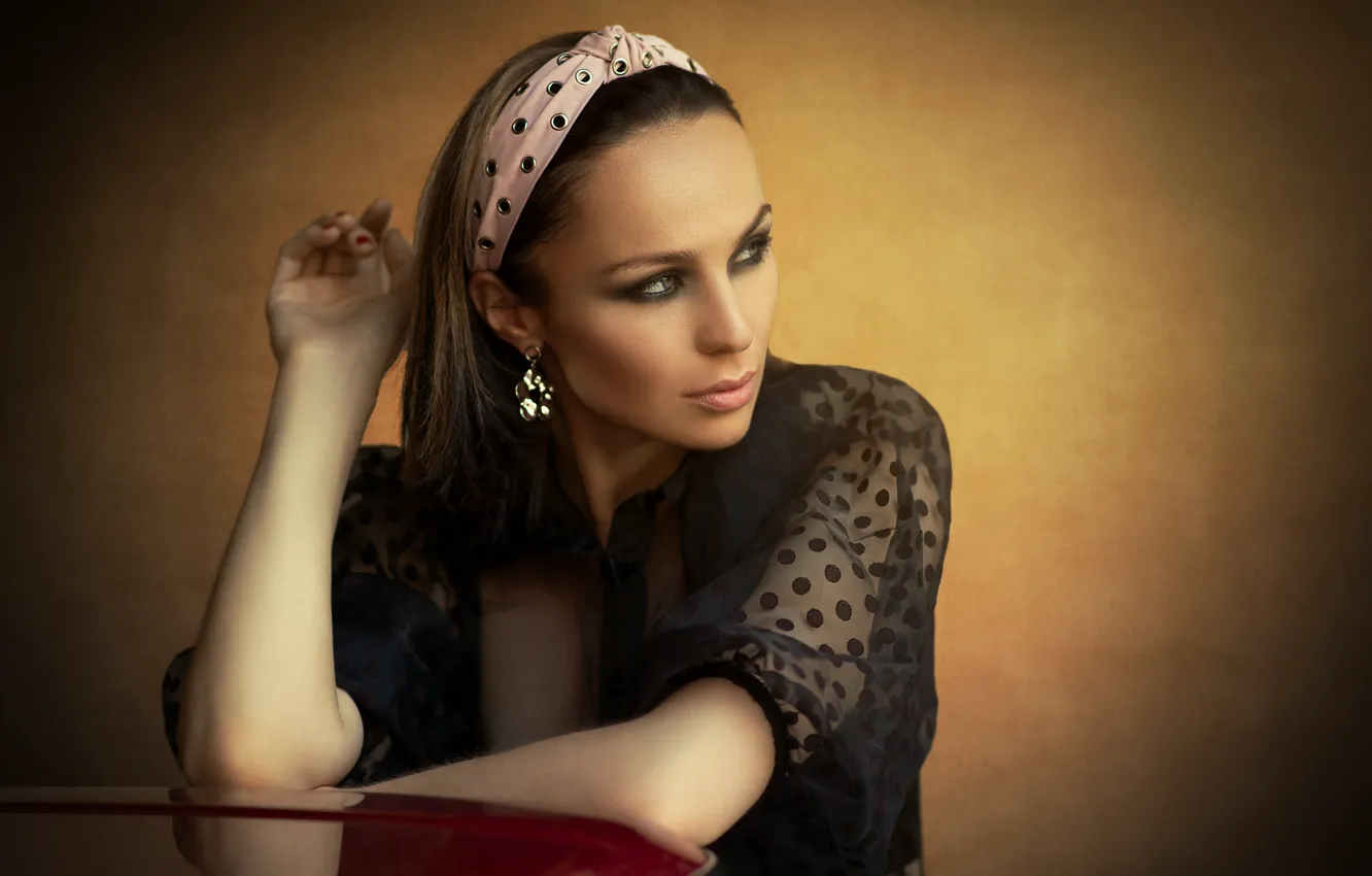 Фото обои девушка, милая, модель, брюнетка, Обои, Портрет, красивая, Sexy