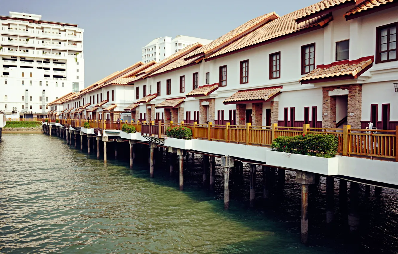 Фото обои sea, blue, hotel, holiday, malaysia, lexis, port dickson