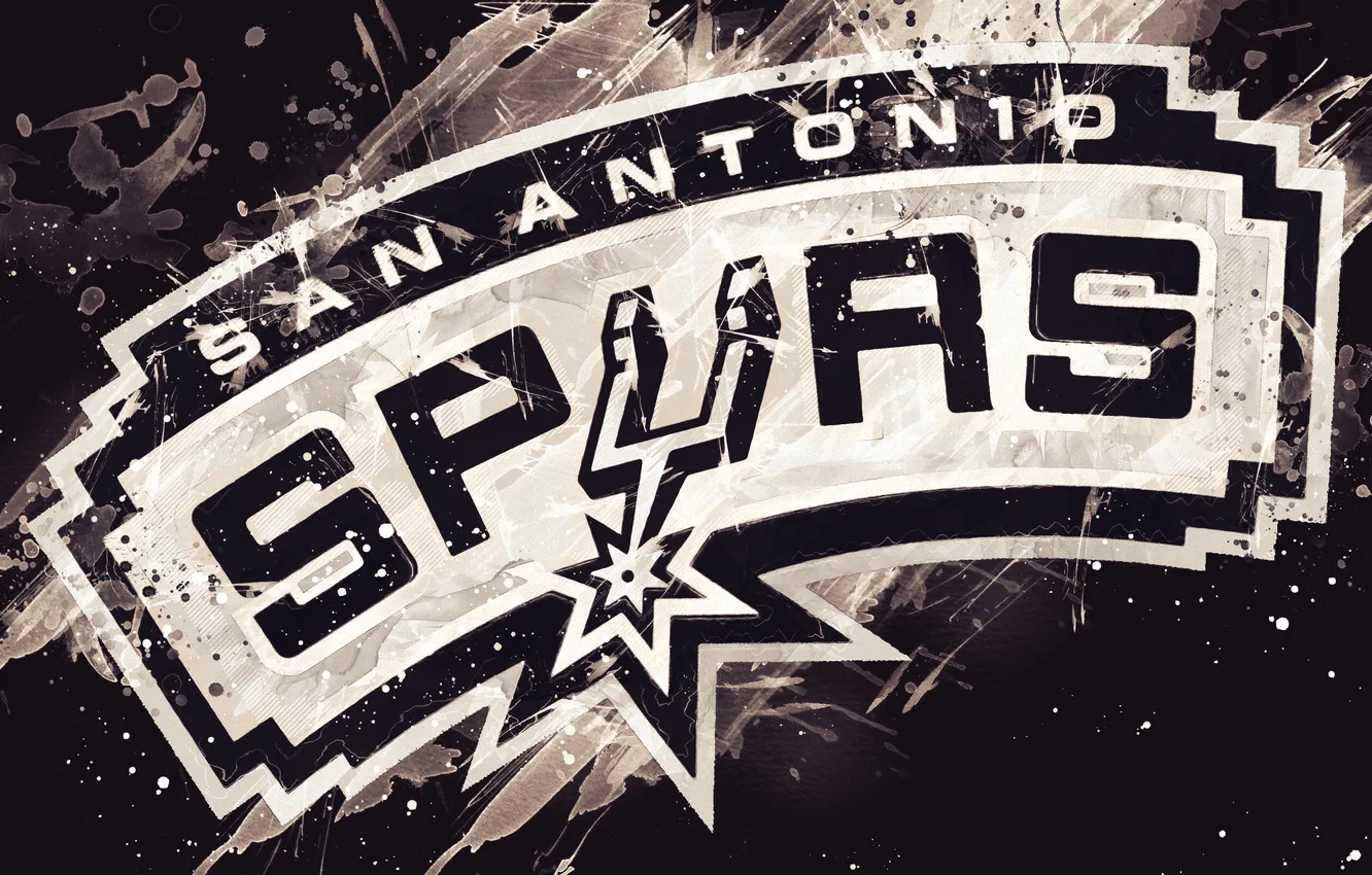 Фото обои Logo, NBA, Basketball, San Antonio, San Antonio Spurs, Spurs