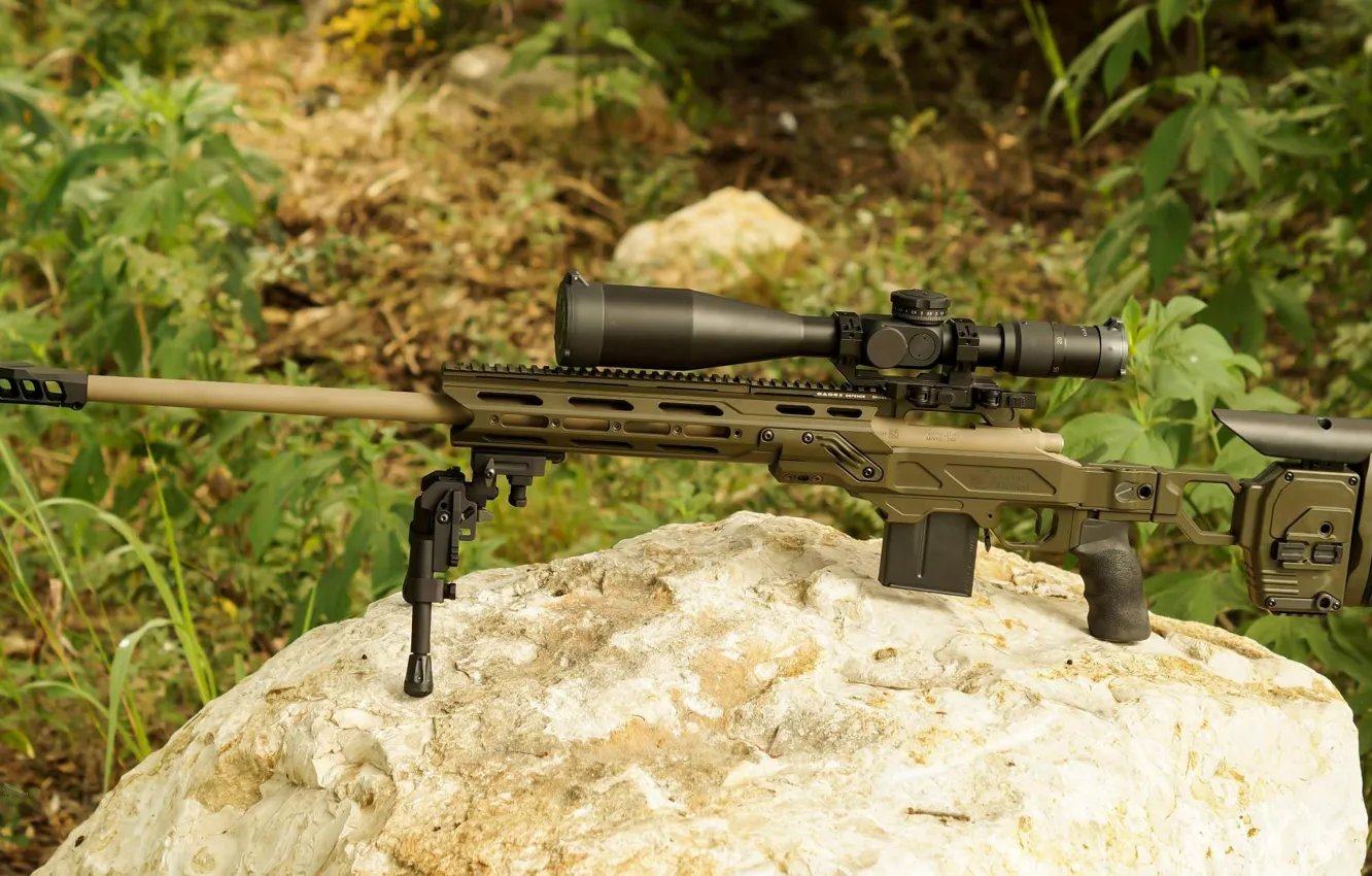 Фото обои оружие, weapon, sniper rifle, Remington MSR, снайперкая винтовка, Ремингтон МСР