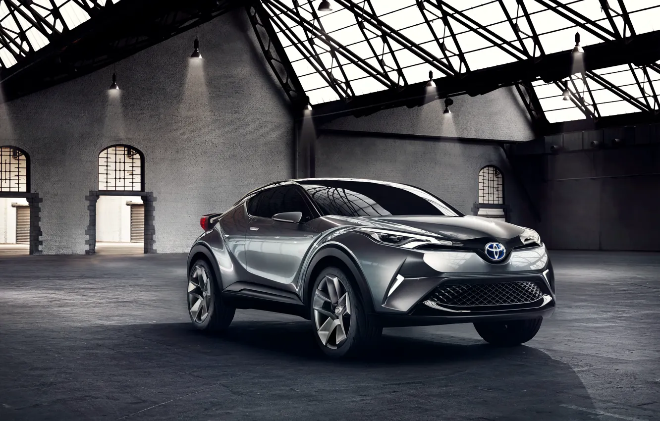 Фото обои Concept, концепт, Toyota, тойота, 2015, C-HR