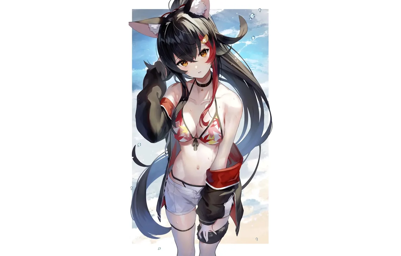 Фото обои kawaii, girl, hot, sexy, anime, pretty, babe, cute