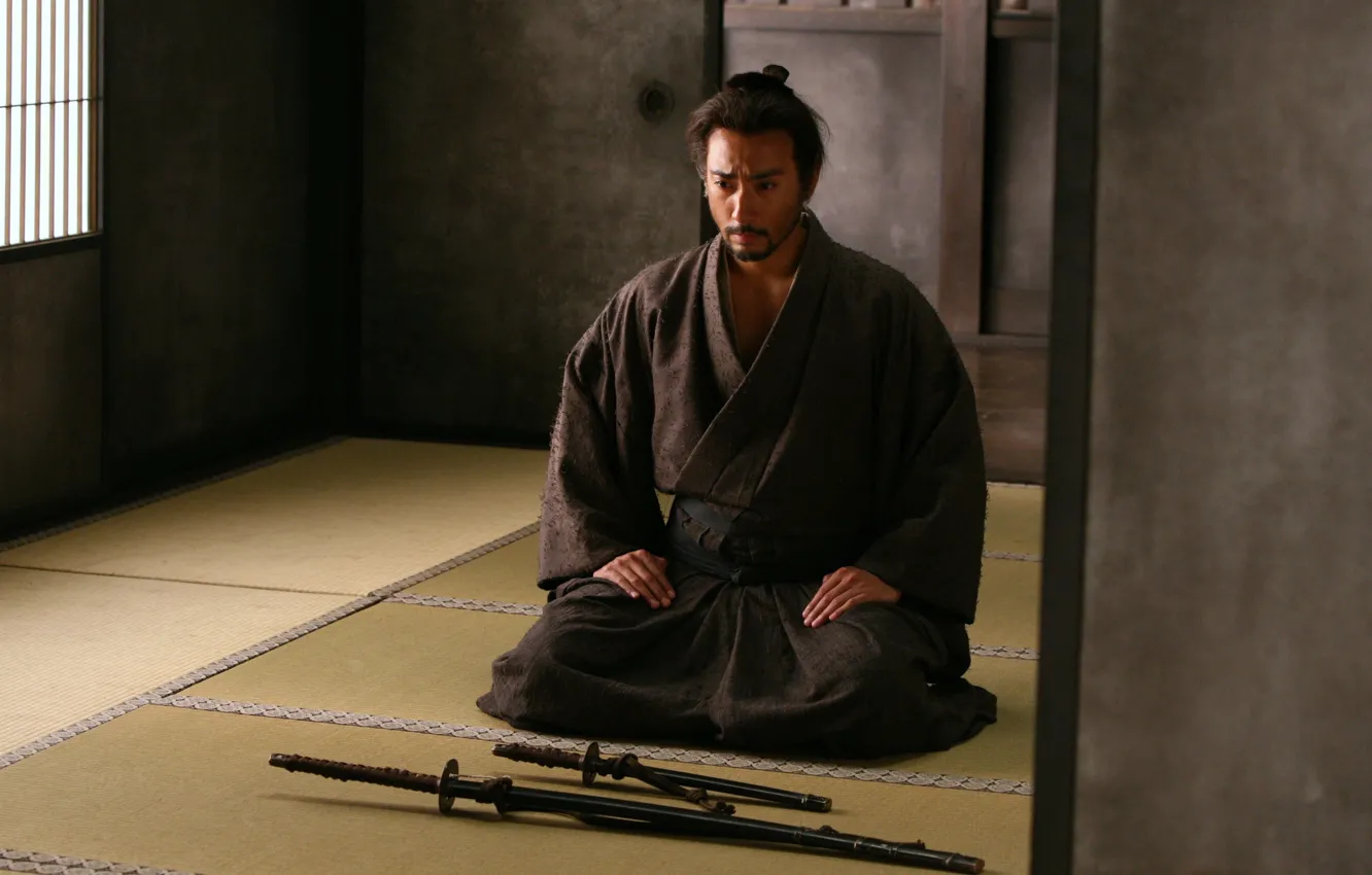 Фото обои комната, катана, самурай, Hara-kiri, bushido, Takashi Miike