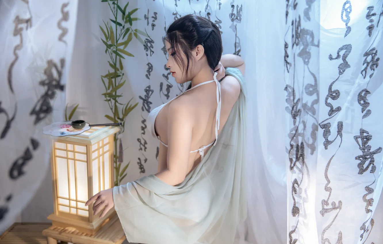 Фото обои car, wallpaper, girl, sexy, woman, model, china, asian