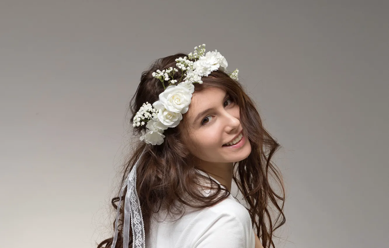Фото обои girl, face, Wedding, Bride
