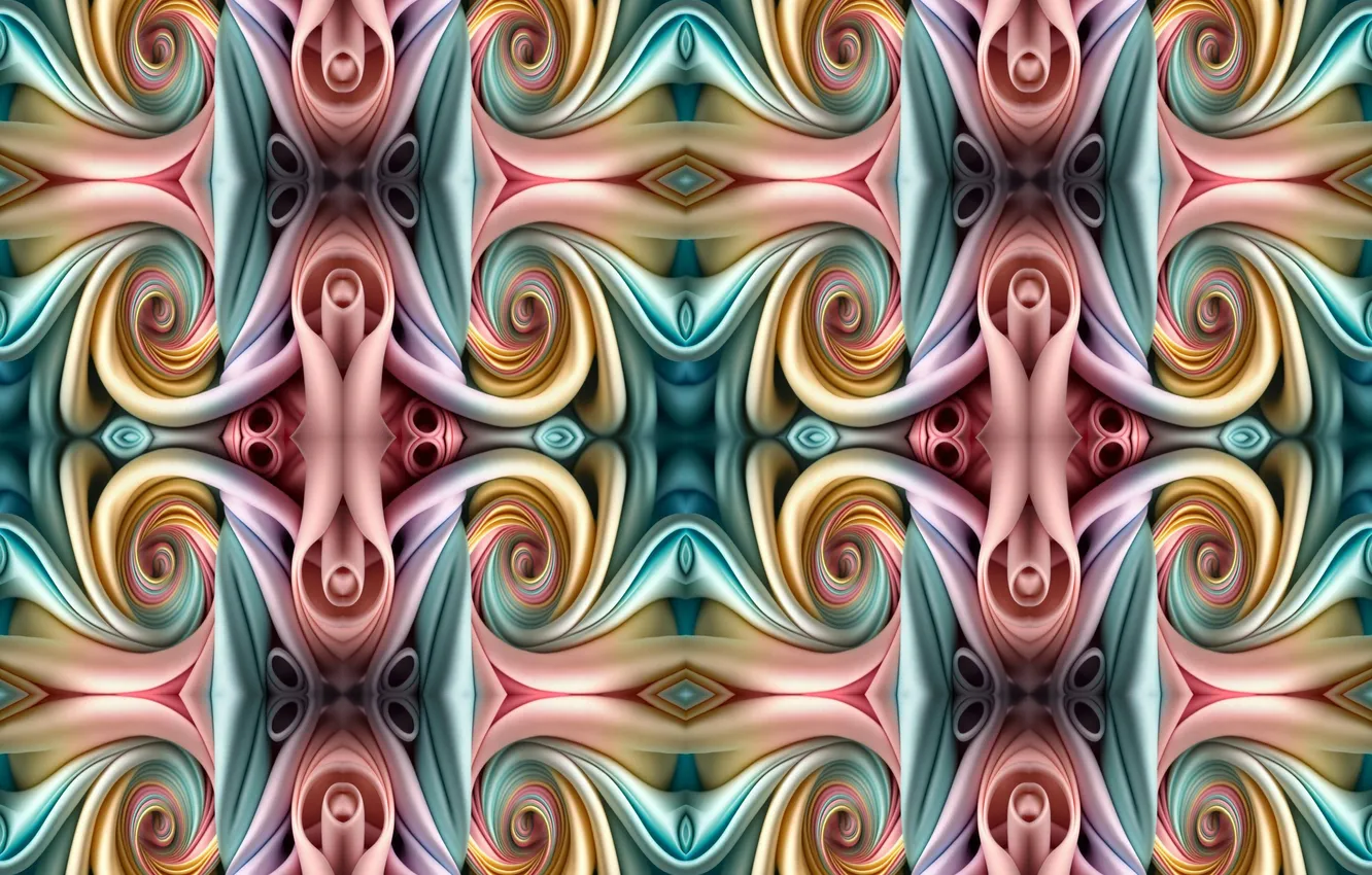 Фото обои texture, art, fractal