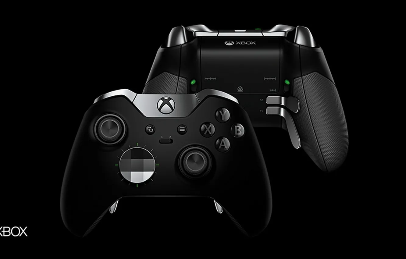 Фото обои game, black, controller, joystick, Xbox One, XBox, wireless, Xbox One Elite Wireless Controller dualshock