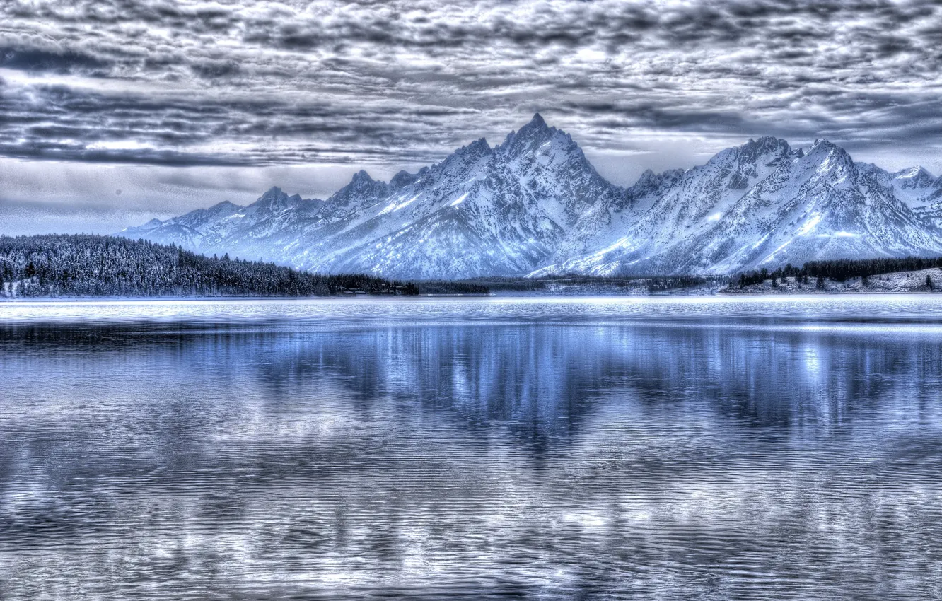 Фото обои природа, Wyoming, Teton National Park