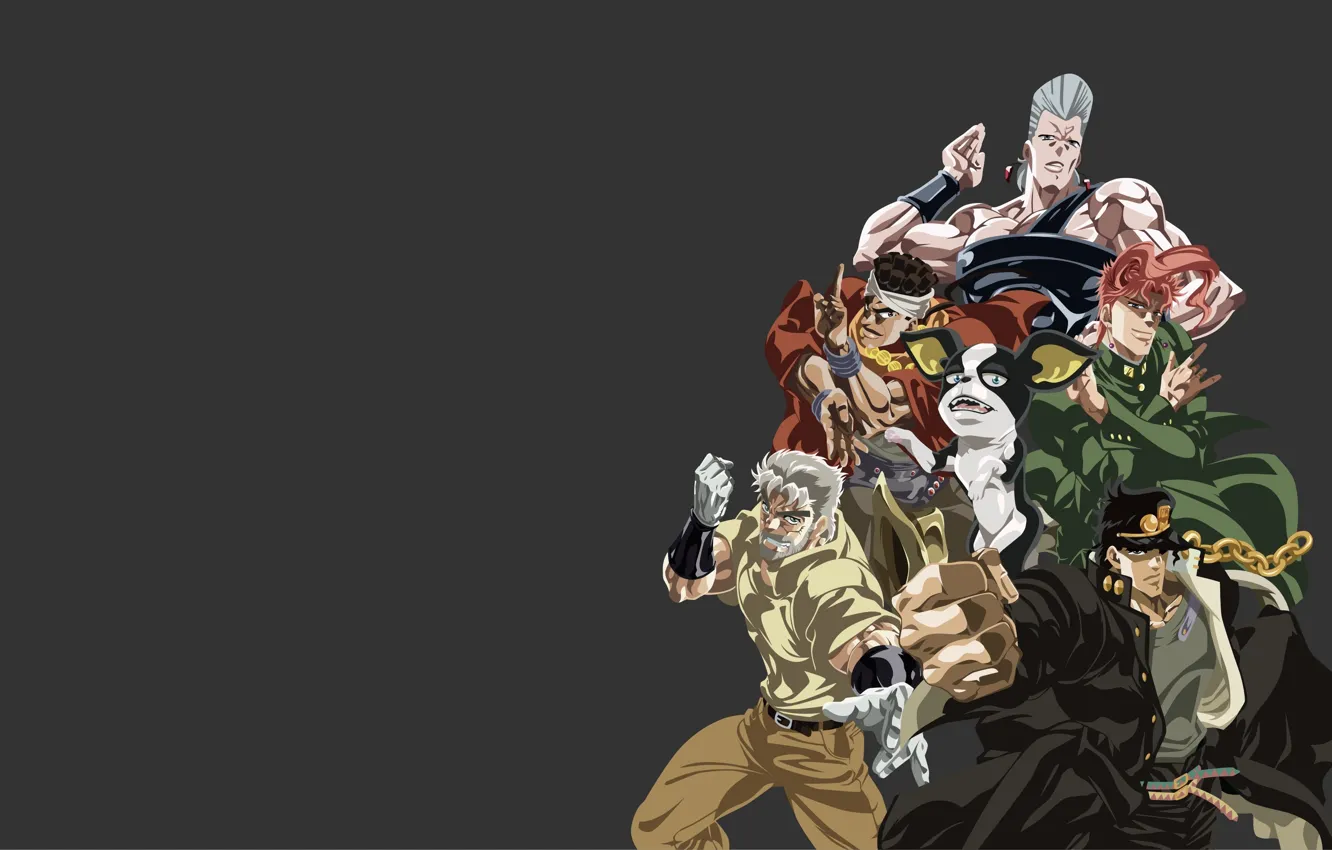 Фото обои game, anime, <b>manga</b>, japanese, <b>JoJo</b> no Kimyo na Boken, <b>JoJo</b>&apos;s...