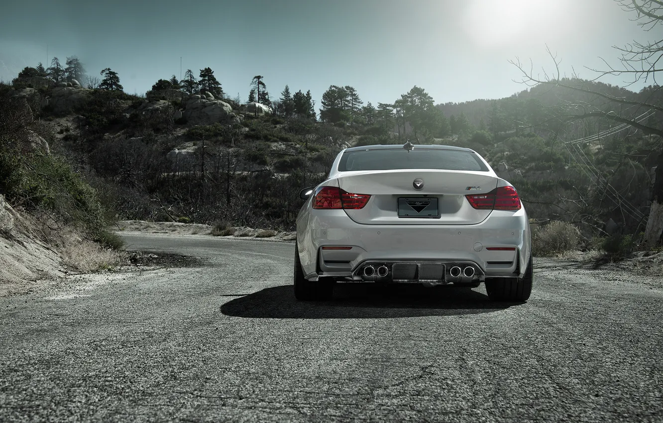 Фото обои BMW, F82, Vorsteiner BMW M4 Coupé