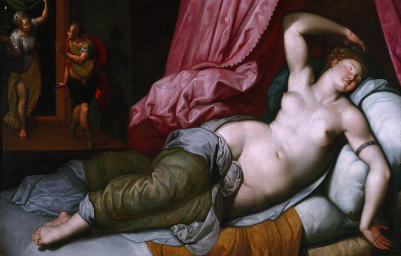 Тинторетто. Спасение Арсинои. 1555-1556. Дрезденская картинная галерея