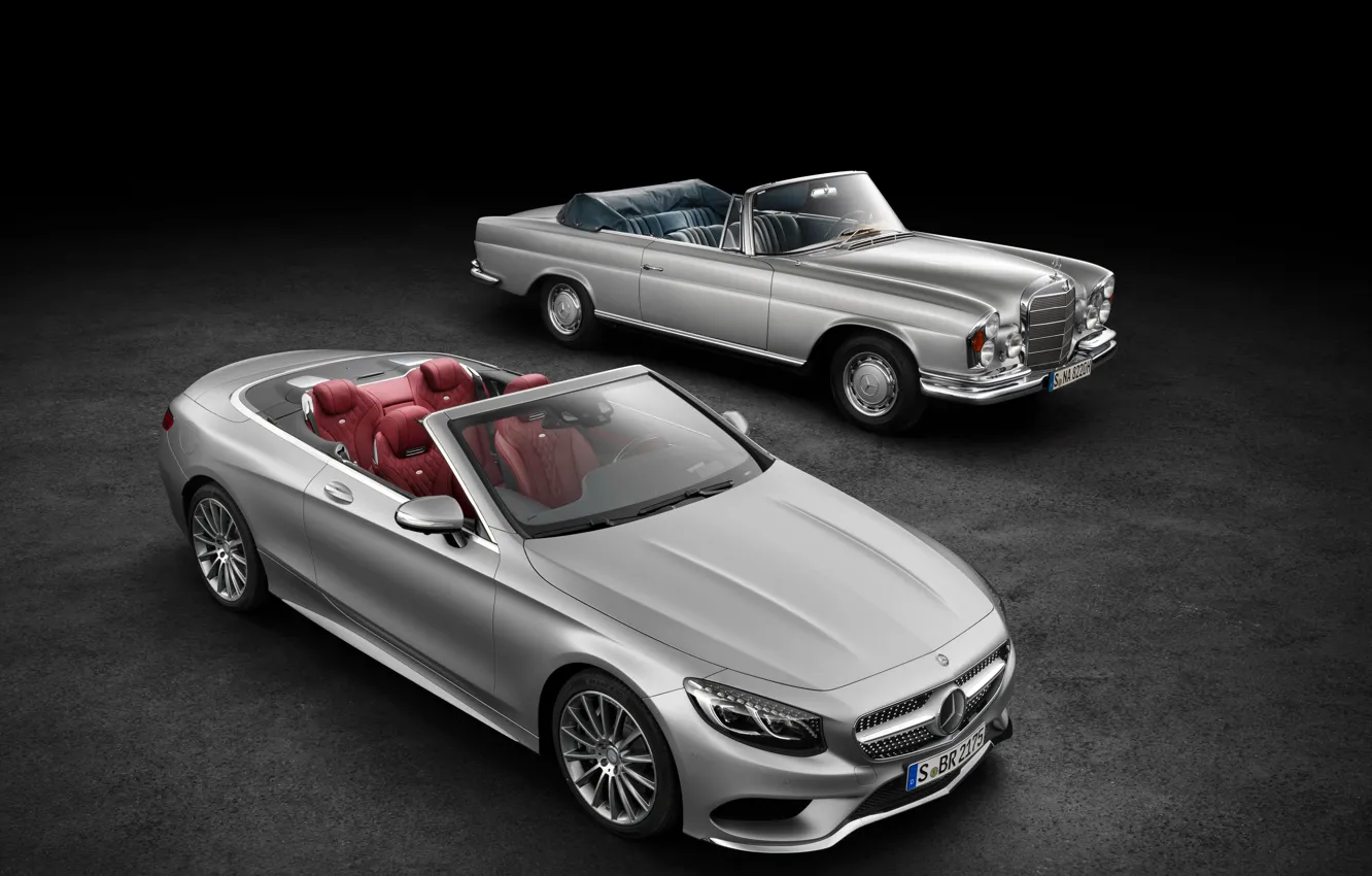 Фото обои Mercedes-Benz, кабриолет, мерседес, AMG, S 63, S-Class, 2015, A217
