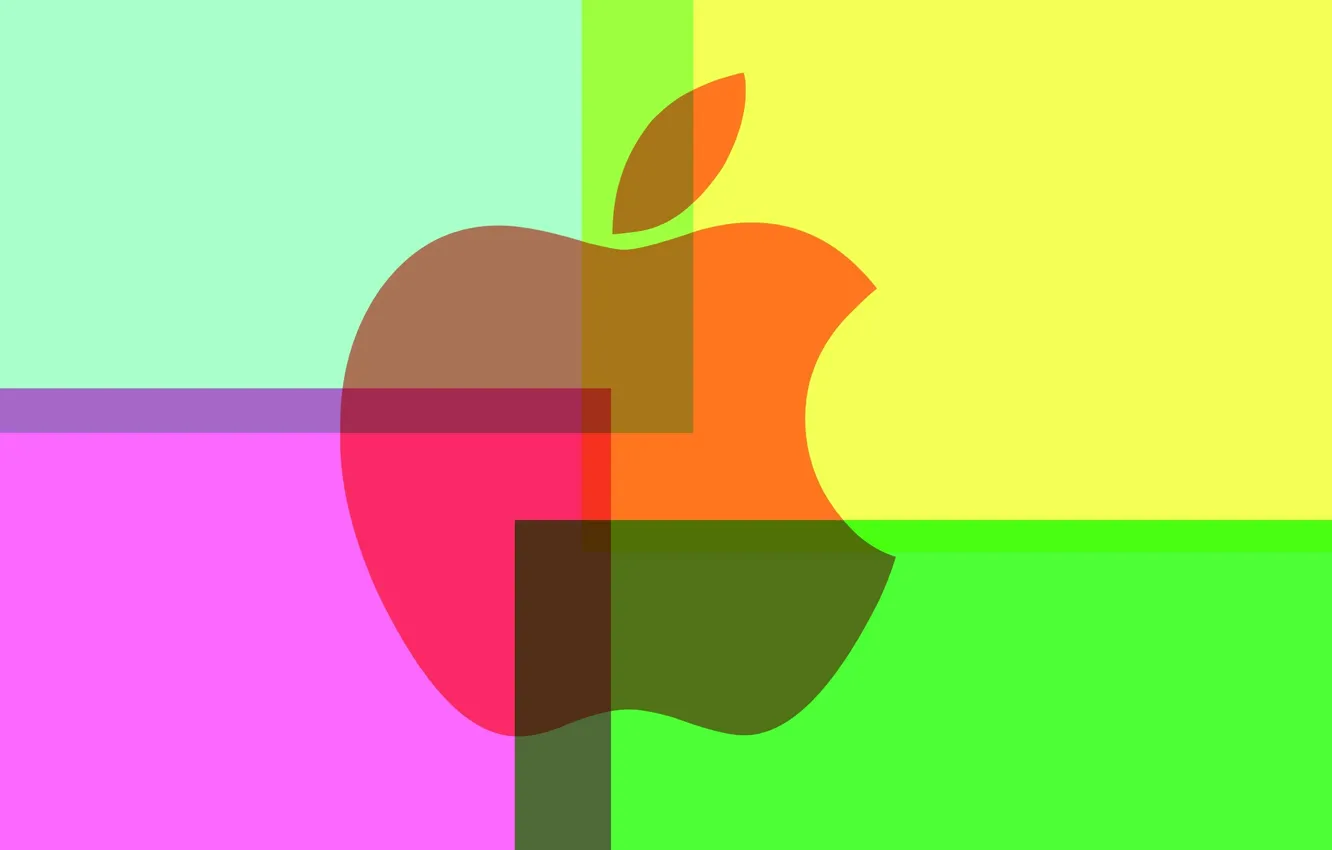 Фото обои компьютер, apple, яблоко, телефон