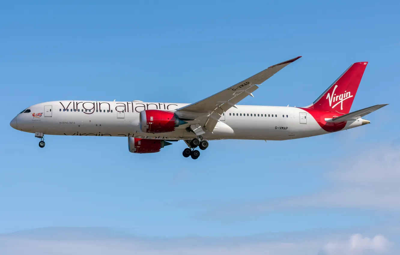 Фото обои Boeing, 787-9, Virgin Atlantic Airways
