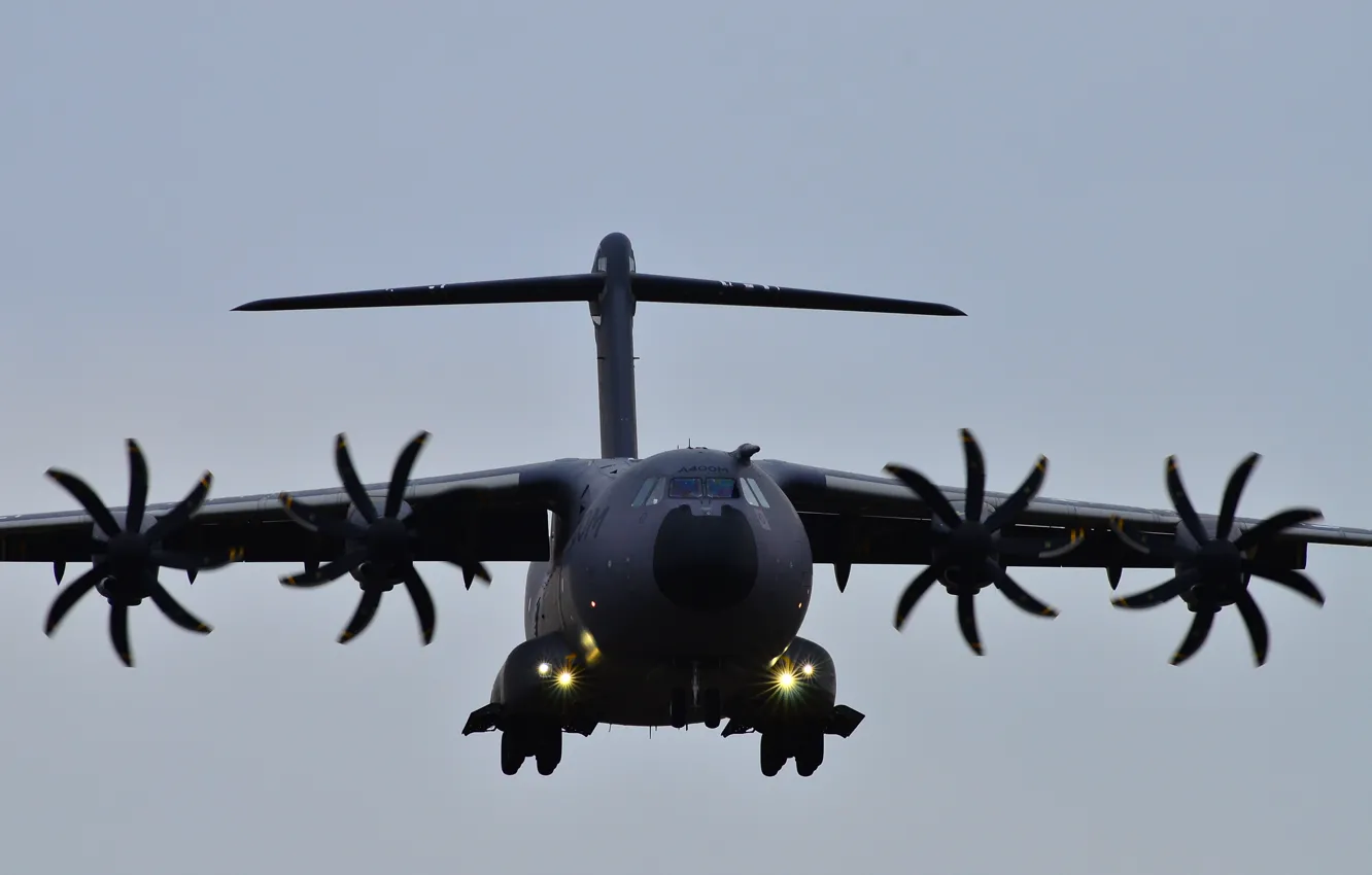 Фото обои europe, military, airplane, aviation, Airbus, A400 M, transports