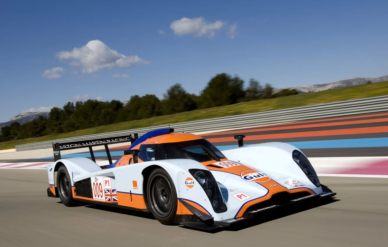 Фото обои Aston Martin, Скорость, 2011, Диски, LMP1, 24 Hours of Le Mans, 24 часа Ле-Мана, Sports …