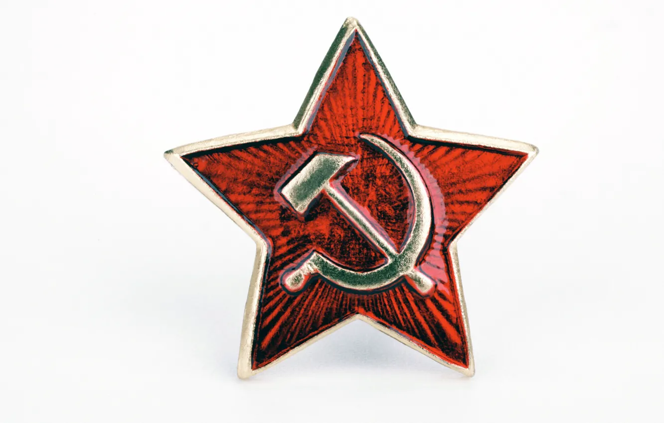 Фото обои звезда, день победы, СССР, серп и молот
