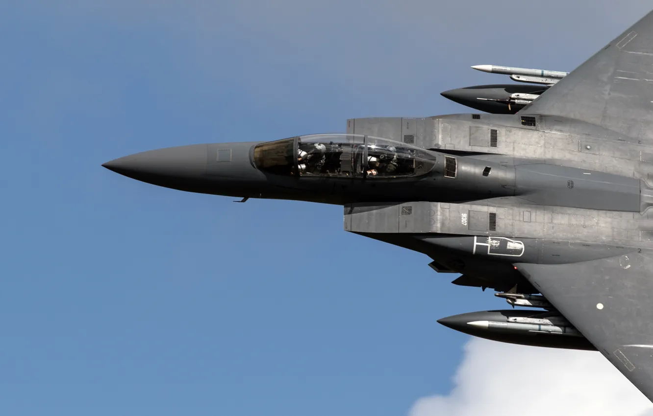 Фото обои истребитель, Eagle, F-15, McDonnell Douglas