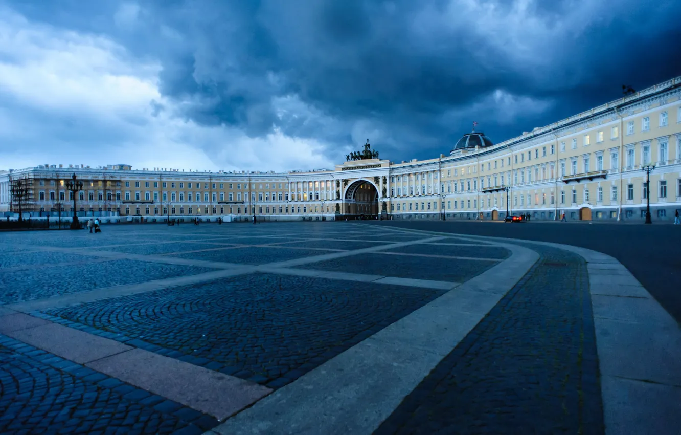 Фото обои Russia, питер, санкт-петербург, дворцовая площадь, St. Petersburg