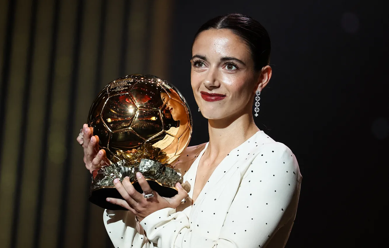 Фото обои football, women, Ballon d'Or, Aitana Bonmati