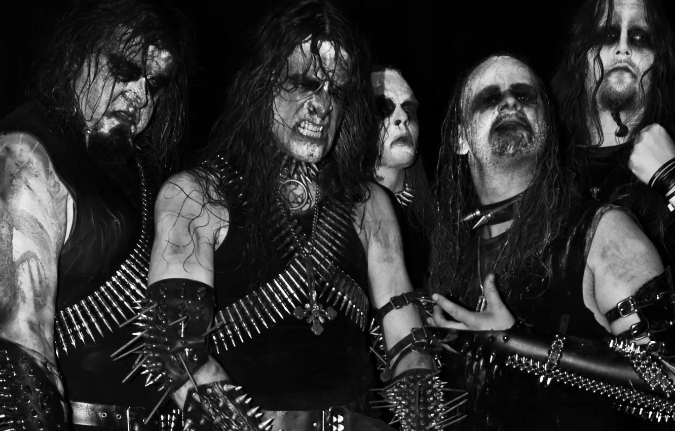 Фото обои Gorgoroth, corpse paint, Black Metal