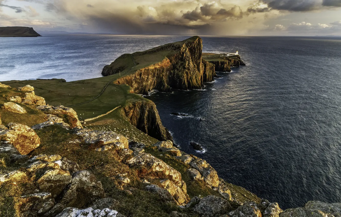 Фото обои Шотландия, Scotland, Isle of Skye