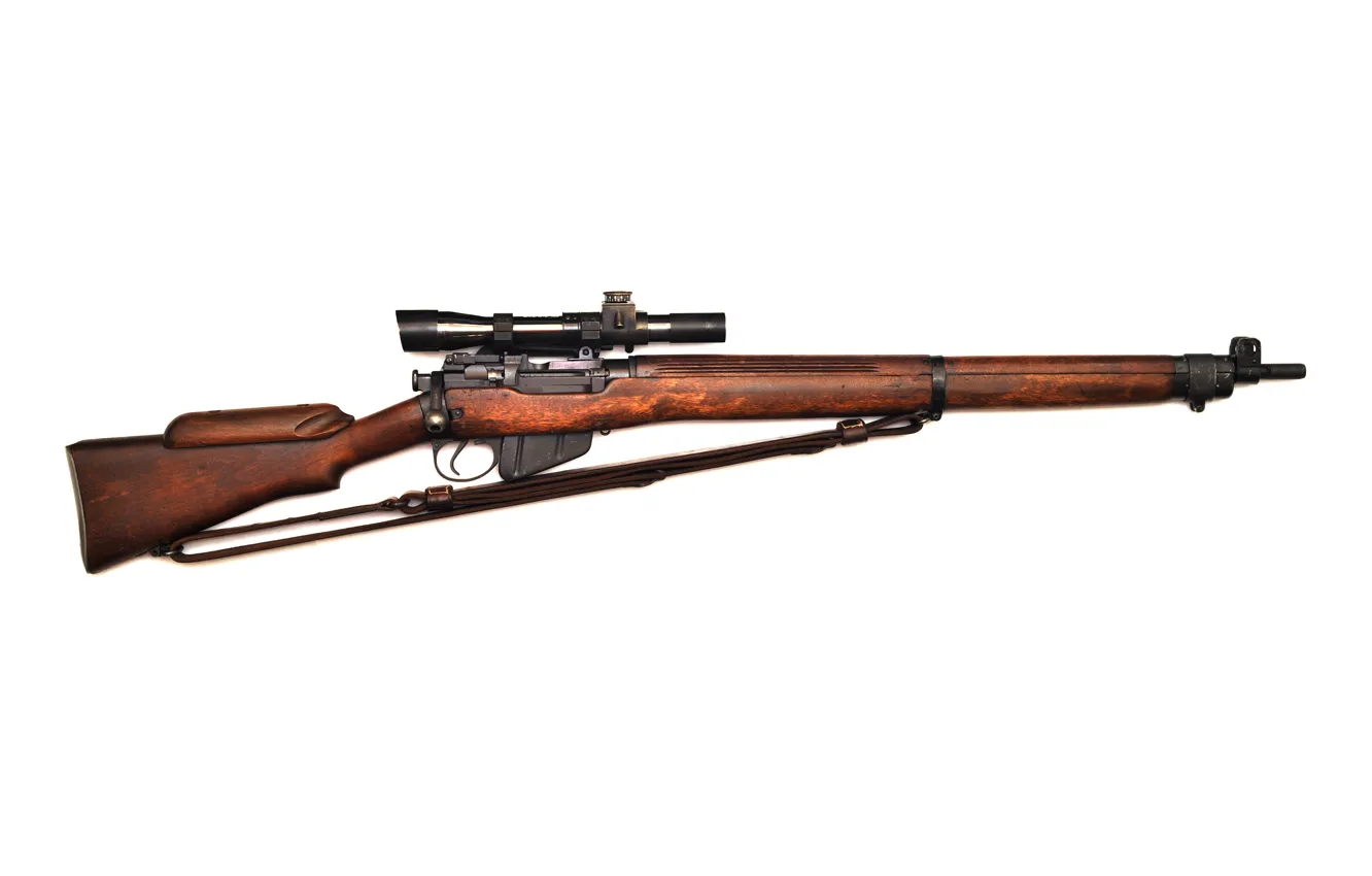 Фото обои винтовка, Lee-Enfield, No4T