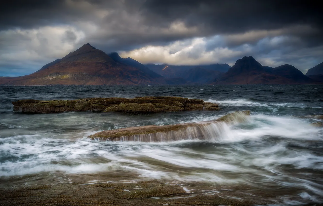 Фото обои Шотландия, Scotland, Isle of Skye, Elgol