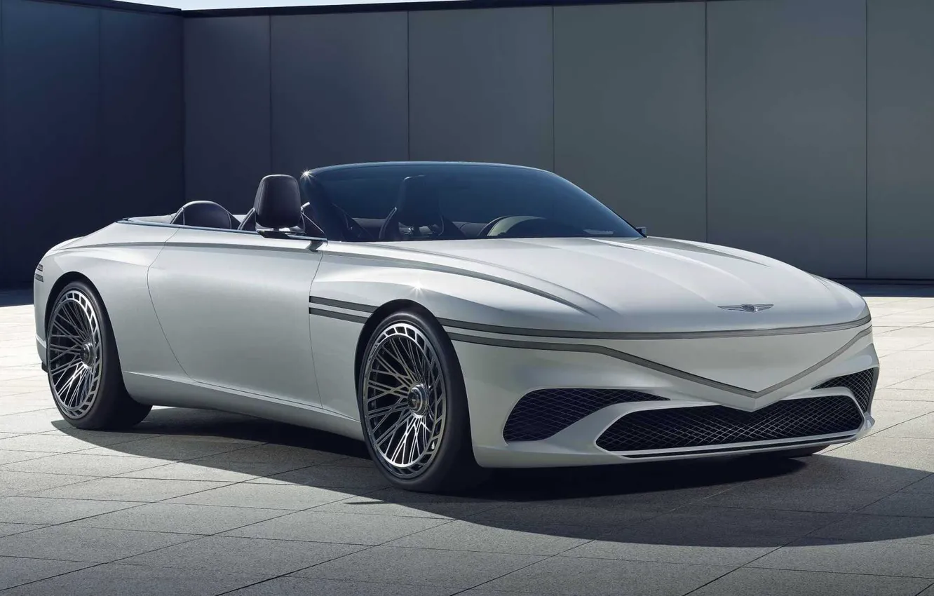 Фото обои Concept, Convertible, exterior, Genesis X