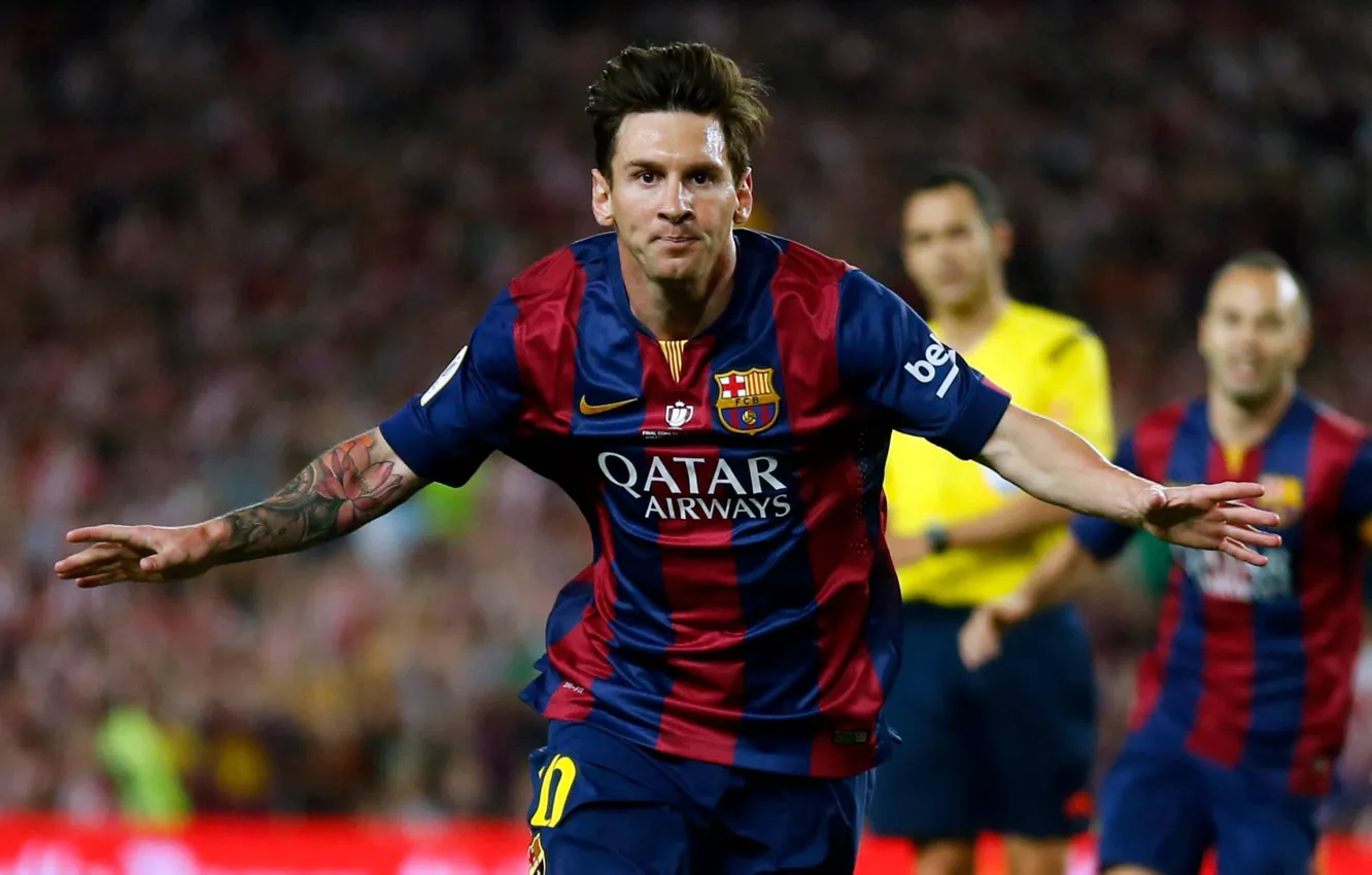 Фото обои футбол, Лионель Месси, Лео Месси, Lionel Messi, Barcelona, Leo Messi