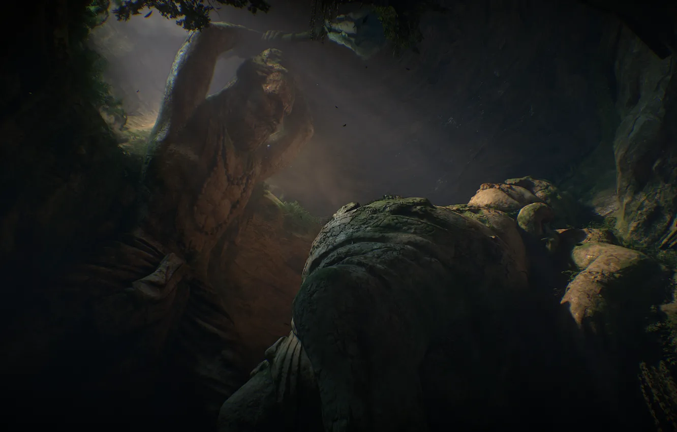 Фото обои Statue, Uncharted: The Lost Legacy, Ganesha, Parashurama