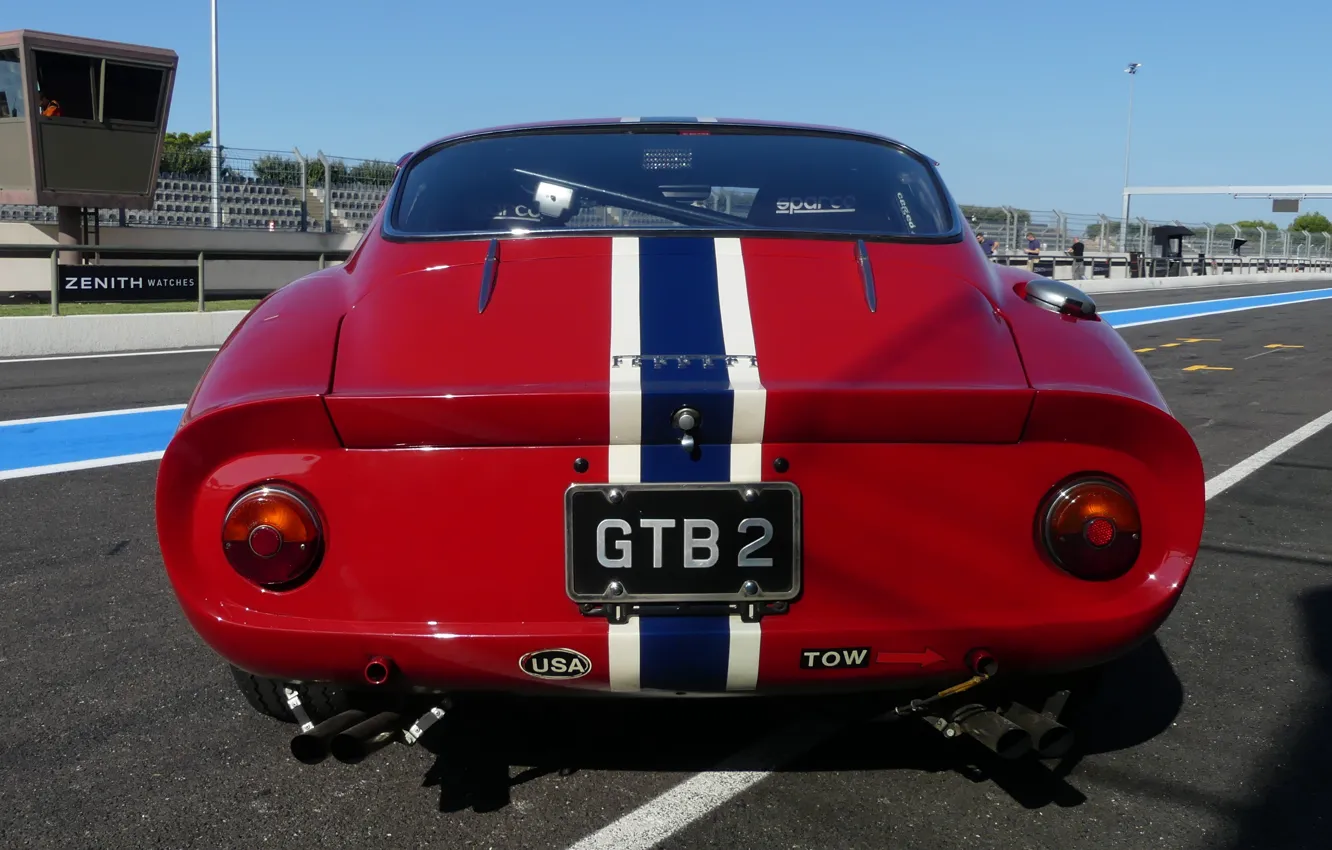 Фото обои ferrari, castellet, gtb, 10000