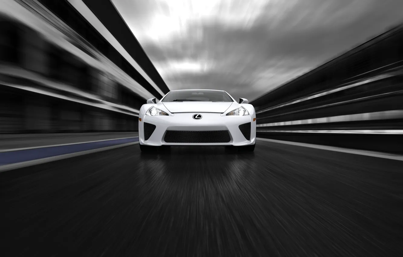 Фото обои Lexus, front, LFA, Lexus LFA