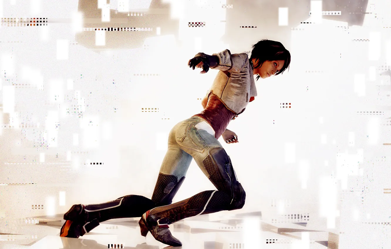 Фото обои cyberpunk, capcom, Adrift, Nylin, remember me