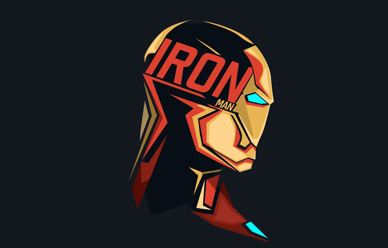 Фото обои фон, костюм, Железный человек, Iron Man, комикс, MARVEL