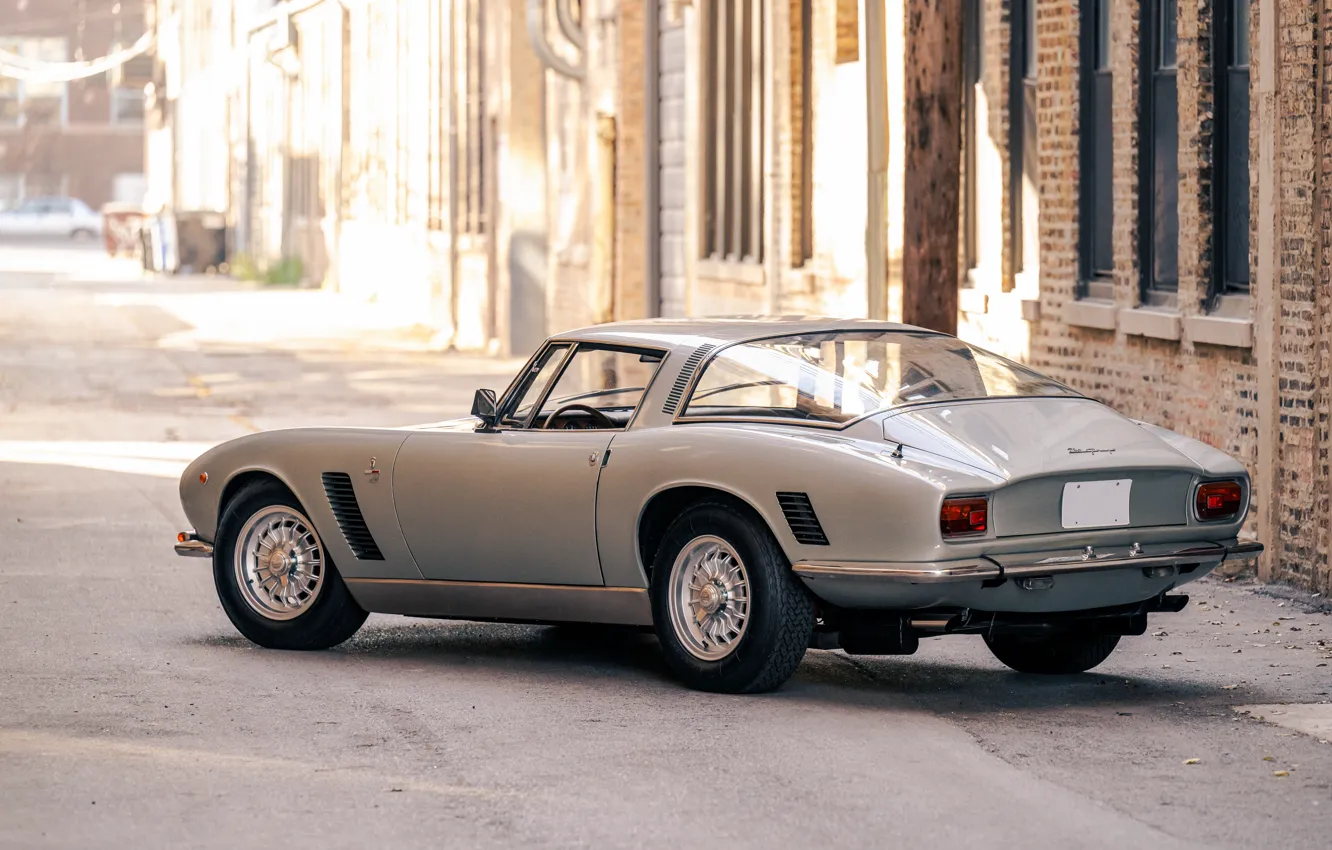 Фото обои 1967, rear view, Grifo, Iso, Iso Grifo GL