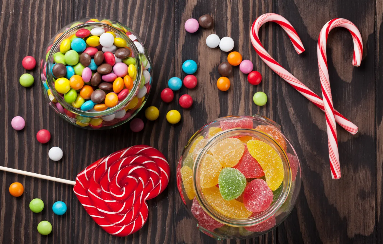 Фото обои colorful, конфеты, сладости, леденцы, sweet, мармелад, candy, lollipop