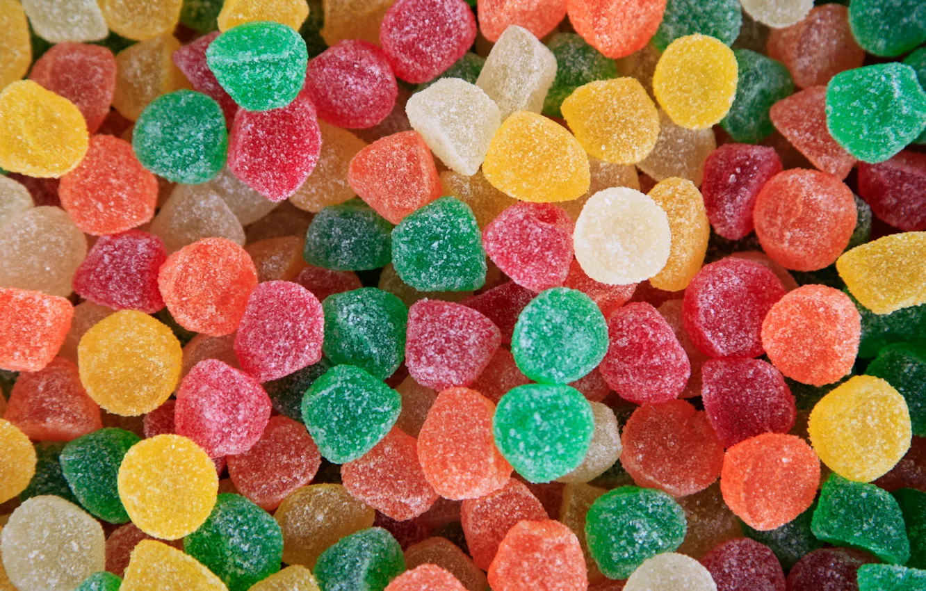 Фото обои текстура, сладости, мармелад