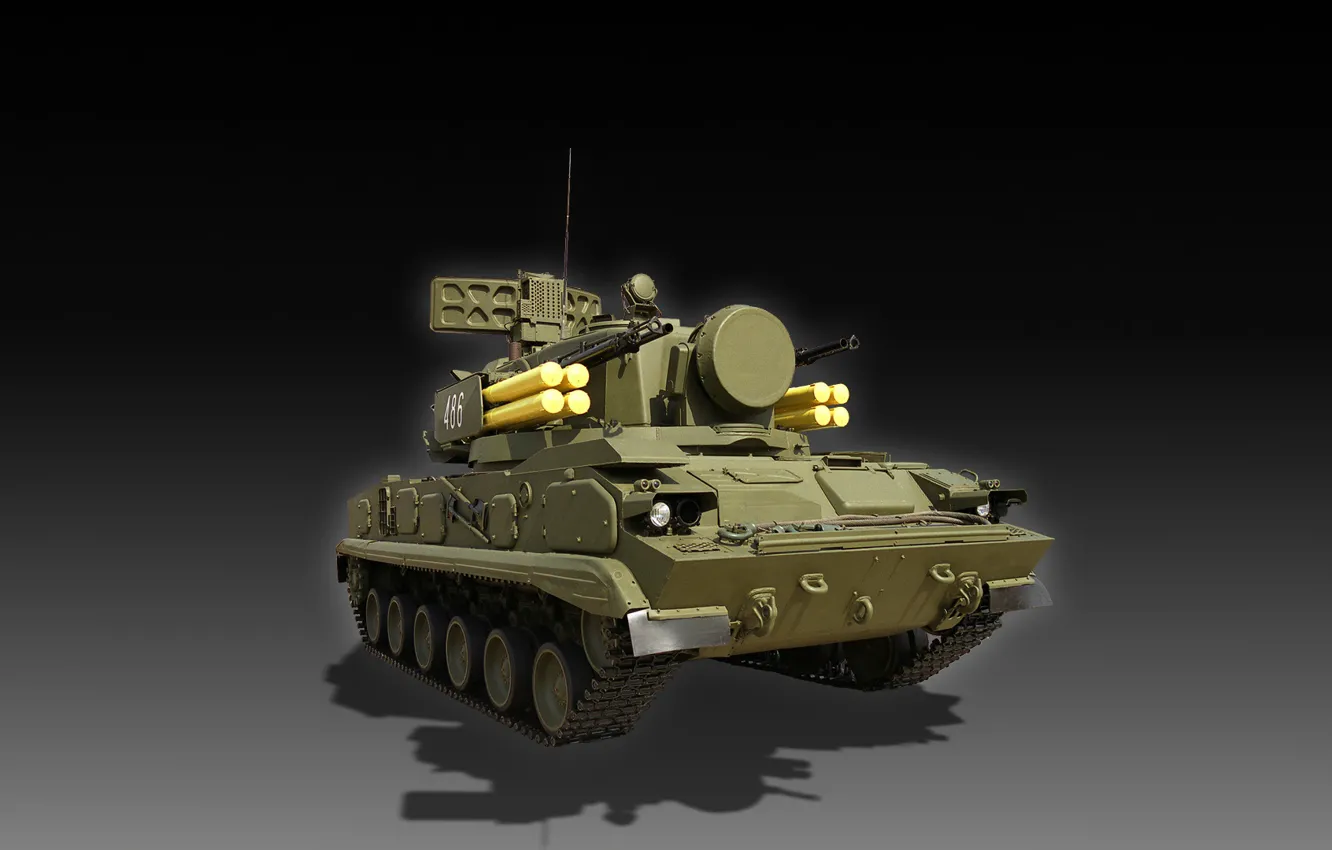 Фото обои ПВО, missile system, anti-aircraft cannon, SAM Tunguska-M1, Air defense